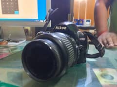 Nikon D3000 with 18-55