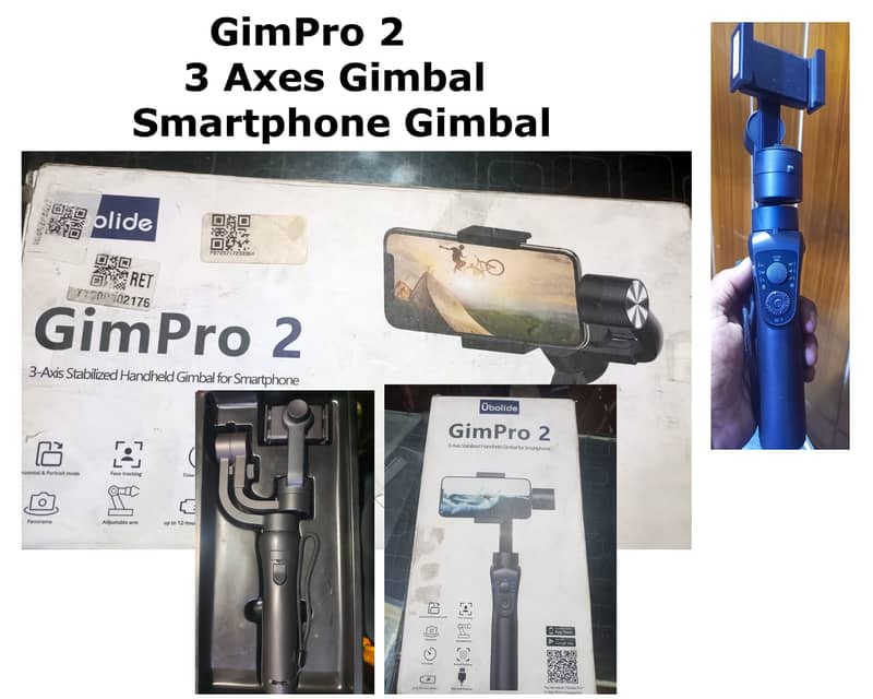 GimPro 2  3 Axes Gimbal  Smartphone Gimbal 0