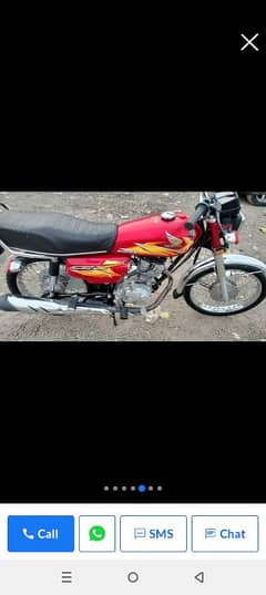 Honda 125 1 hand