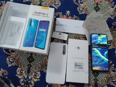 Realme 5 ram 4 gb rom 64 gb with all accessories