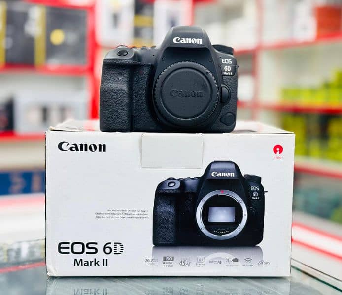 Canon 6D Mark II Full frame body Only (HnB Digital) 0