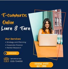 E-commorces Online learn & Earn