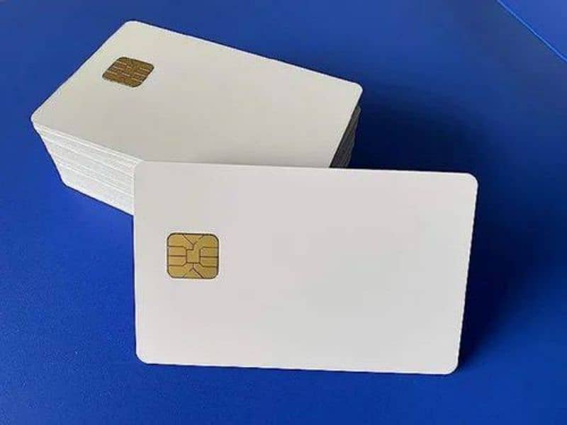 Inkjet PVC sim cards for Epson printer 1