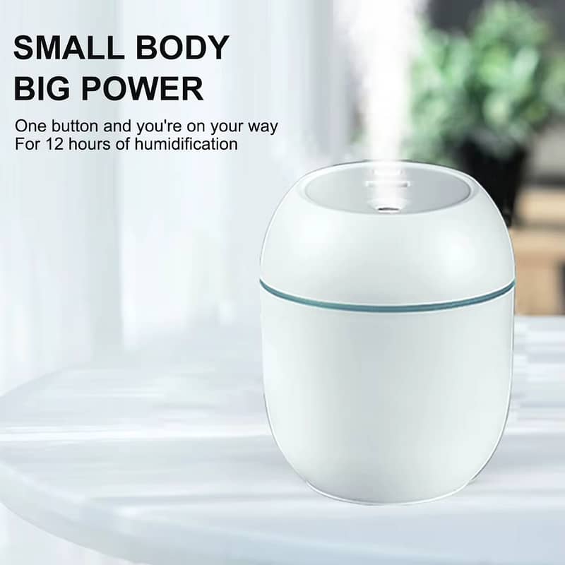 USB Portable Humidifier 250ML 2