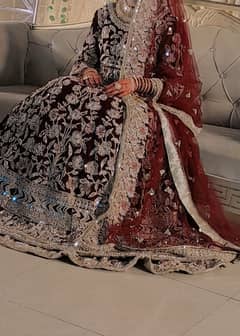 Bridal Barat Valvet dress