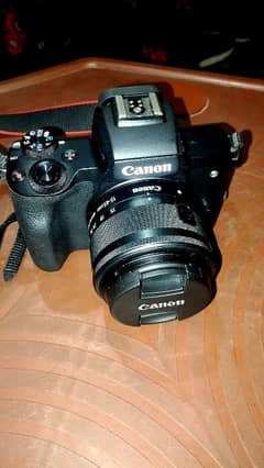 Canon EOS M50 Mirrorless Digital Camera with 15-45mm Lens