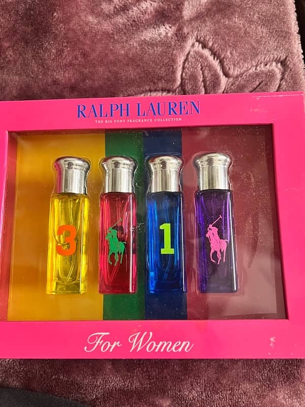 Ralph Lauren Big Pony #1, 2, 3, 4 Women 4pc Set: 10 ml/. 34 oz Each 0