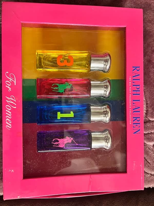 Ralph Lauren Big Pony #1, 2, 3, 4 Women 4pc Set: 10 ml/. 34 oz Each 1