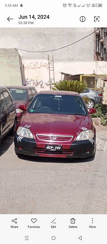 Honda Civic EXi 2000 1