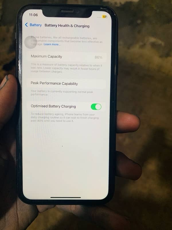 I phone xr 64 Jb Jv 10/8.5 condition all ok 86 battery health 3