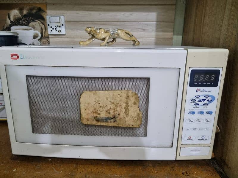 DAWLANCE MICROWAVE OVEN 46 LITRE ONLY HEAT GUN PROBLEM 03281010987 0