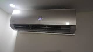 Haier Pearl DC Inverter 1.5 Ton Heat and Cool 2 Season Used