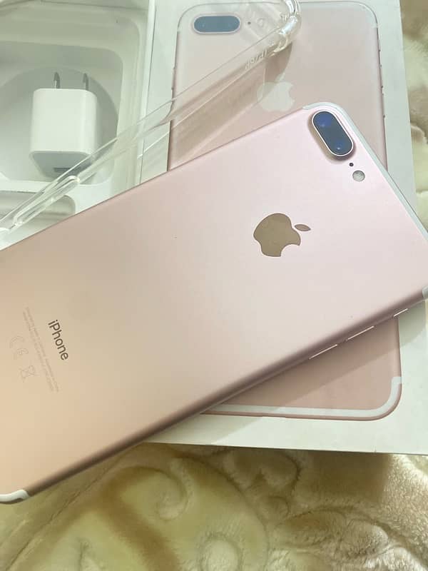 iphone 7 plus pta approved 32gb with box 1