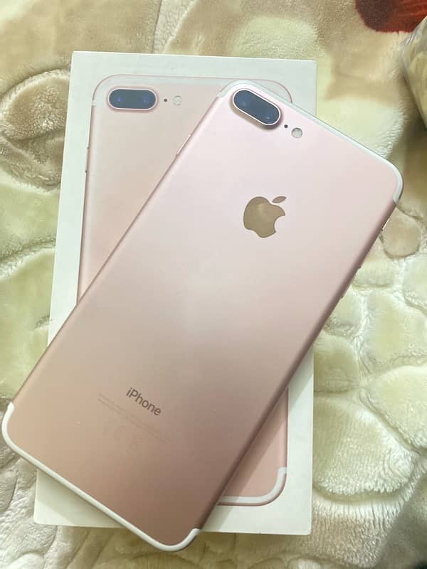 iphone 7 plus pta approved 32gb with box 2