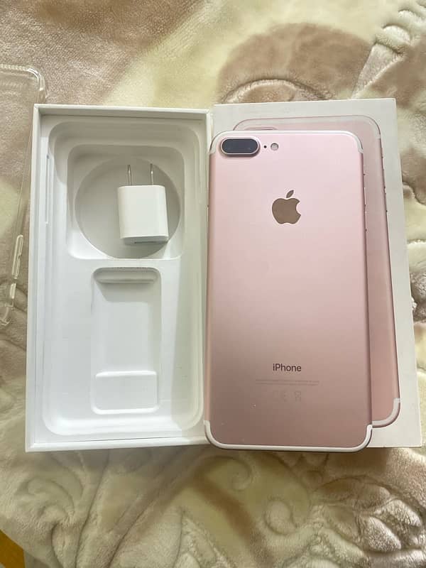 iphone 7 plus pta approved 32gb with box 0