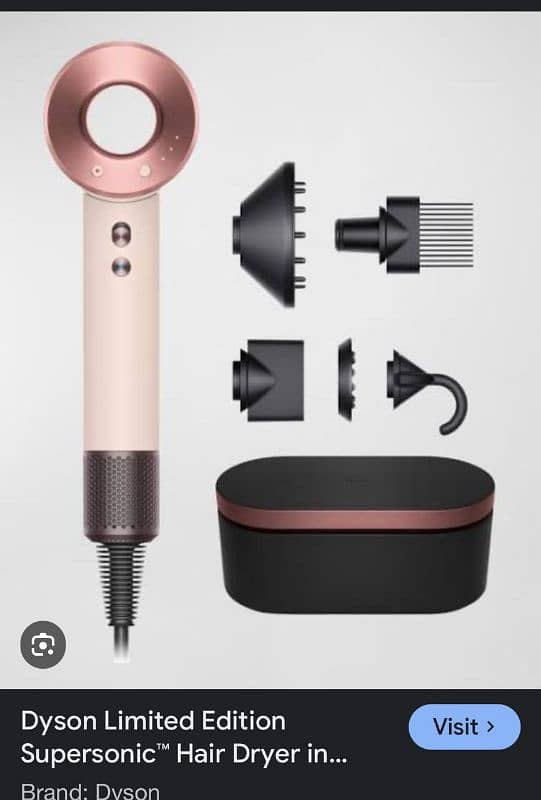 Dyson hair dryer super Sonic 2