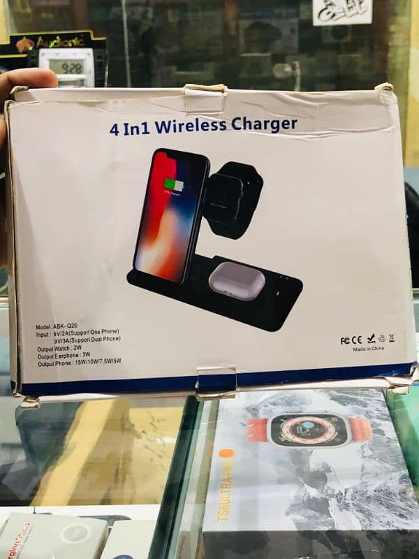 5 in 1 Magnetic Fast Wireless Charger 15W mix stock quantity available 2