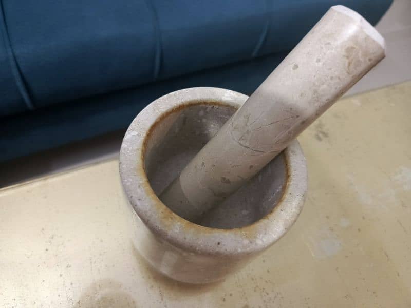 Mortal and Pestle Marble - Imam Dasta 3