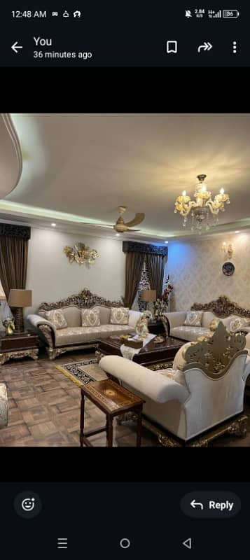 Big Furnished house available for sale in neshat park 17