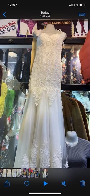 White wedding dress 5