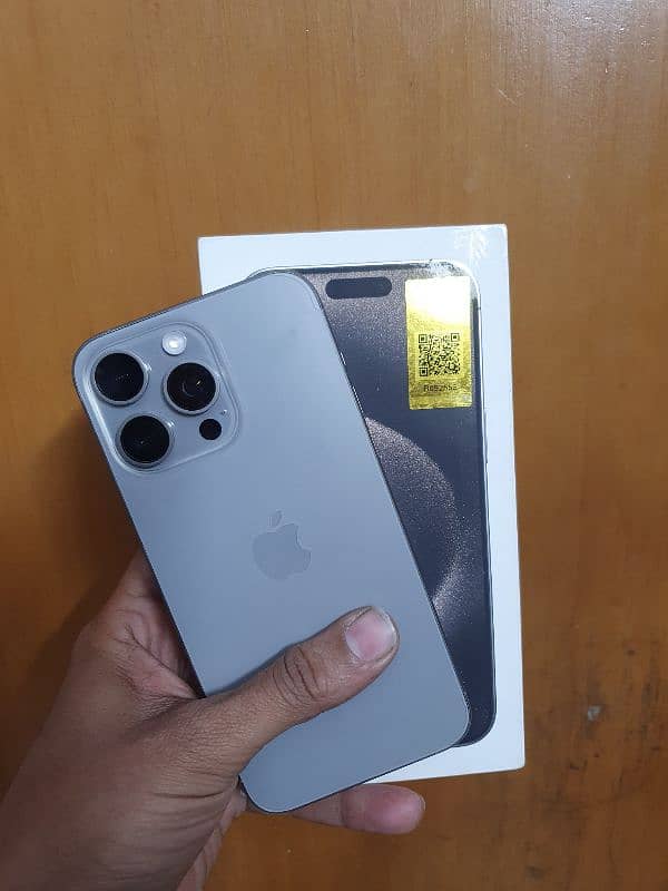 iphone 15 pro Max 256 GB PTA Approved 0