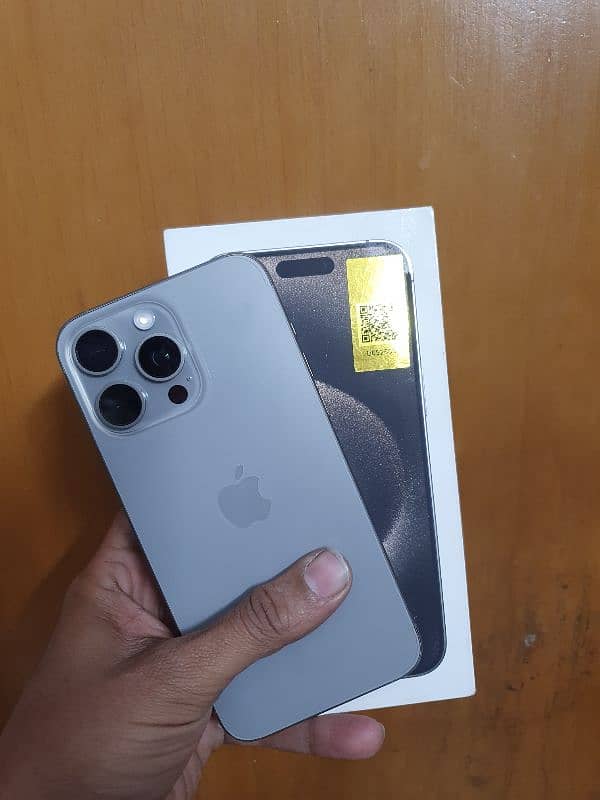 iphone 15 pro Max 256 GB PTA Approved 1