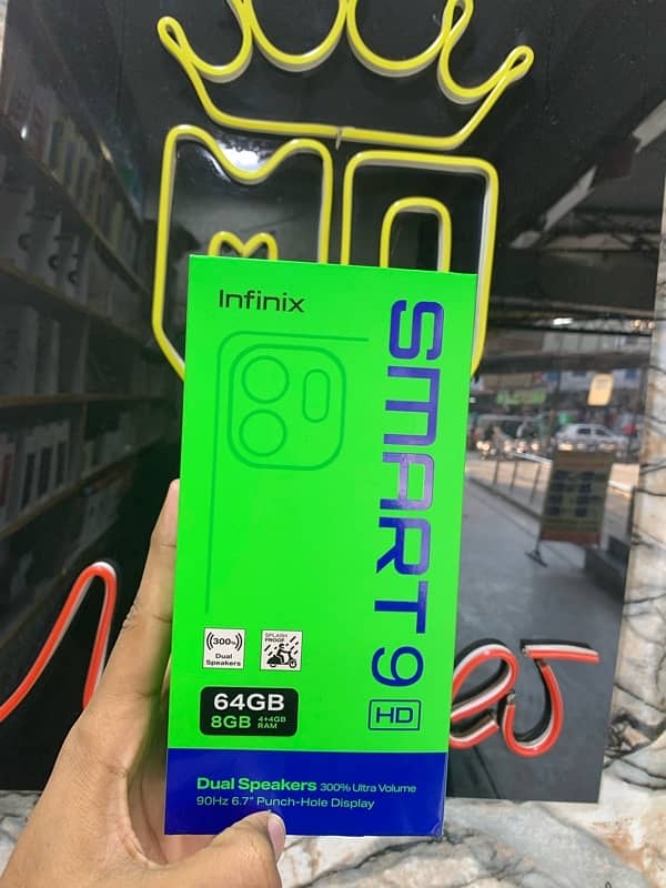 Infinix Smart 9HD new only box open 4