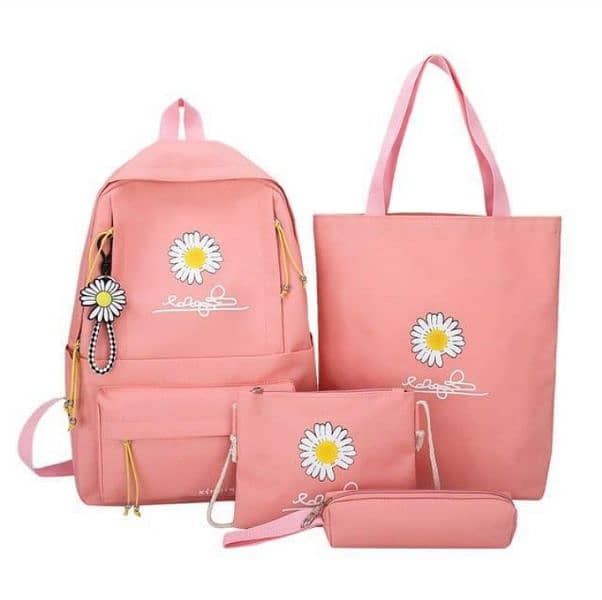 4 pcs back pack for girls 0