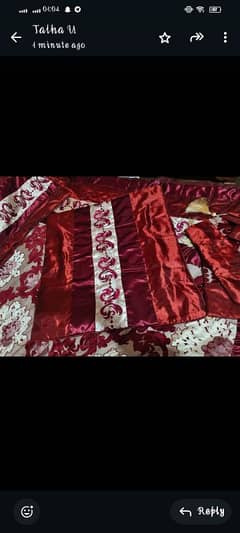 full bridal bedsheet for sale