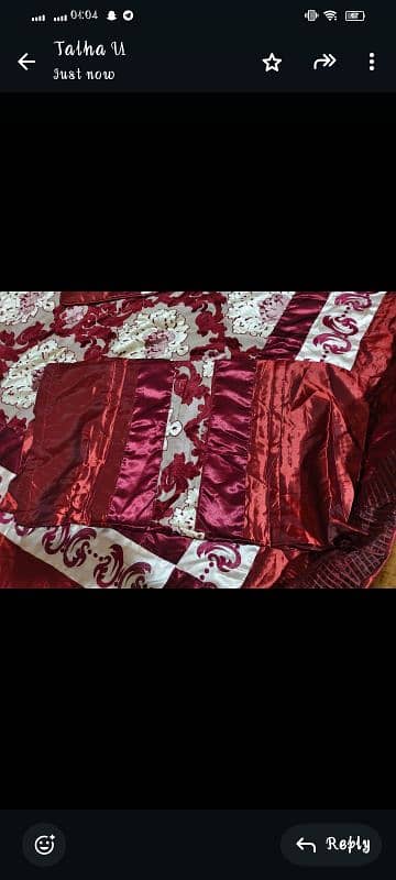 full bridal bedsheet for sale 2