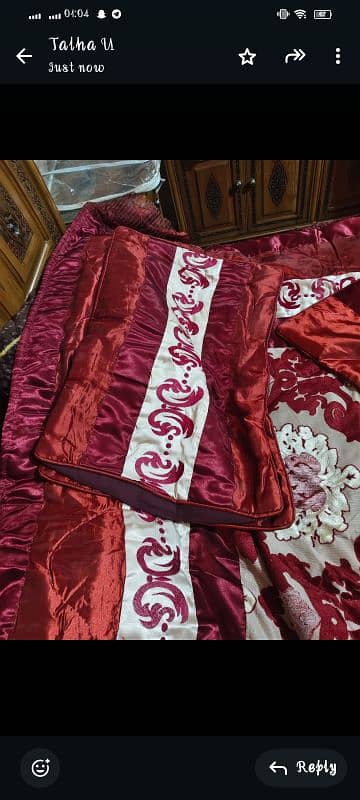 full bridal bedsheet for sale 3