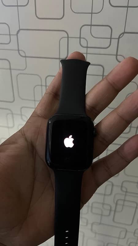 Apple Watch Series 8 45mm Black Midnight Complete box 1