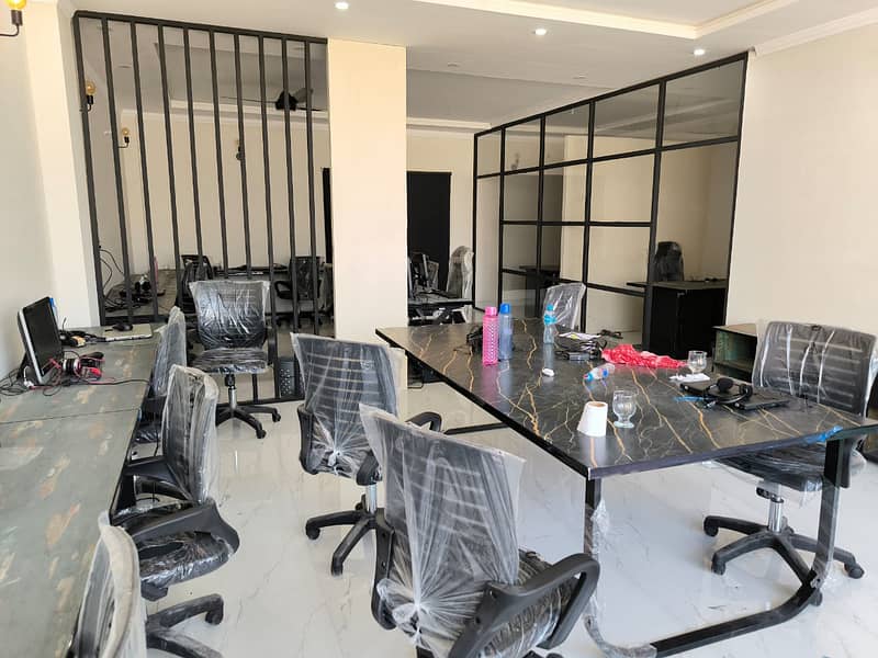 1500 Ft Furnished Office With All Setup Office For 2