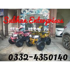 Zero Metre 125cc Sports Bumper Model Atv Quad Bikes Delivery In All Pk