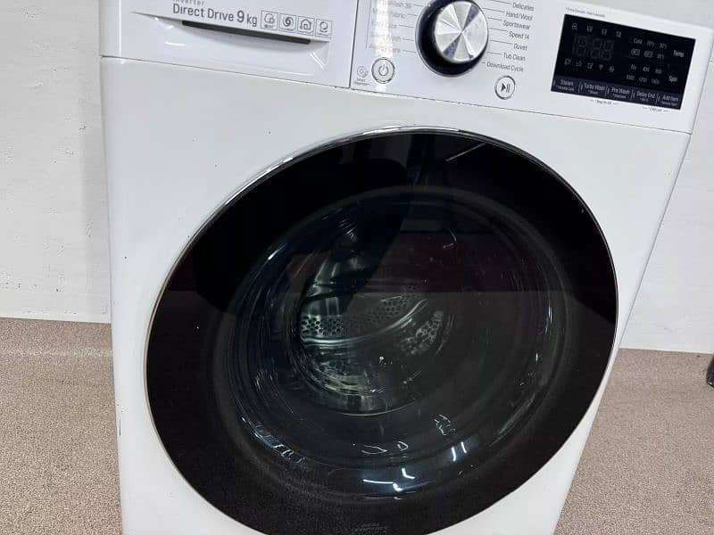 LG 9KG automatic washing machine 10/10 condition. 1