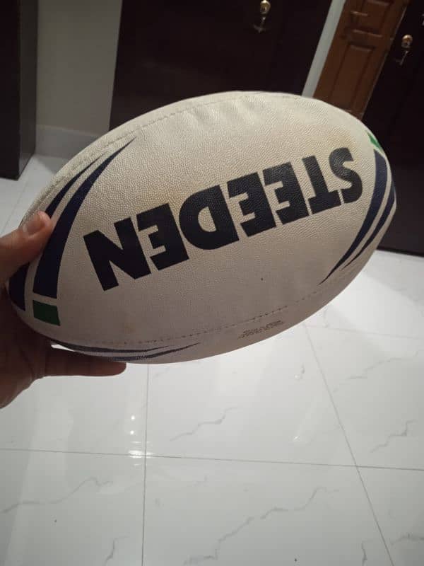 steeden rugby ball and unicorn deco piece 1