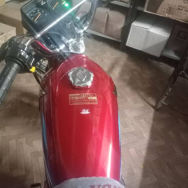 Honda 125 Karachi number excellent and zero meter condition 0