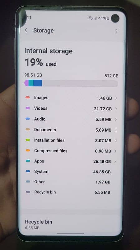 Samsung S10 512gb Pta approved 9