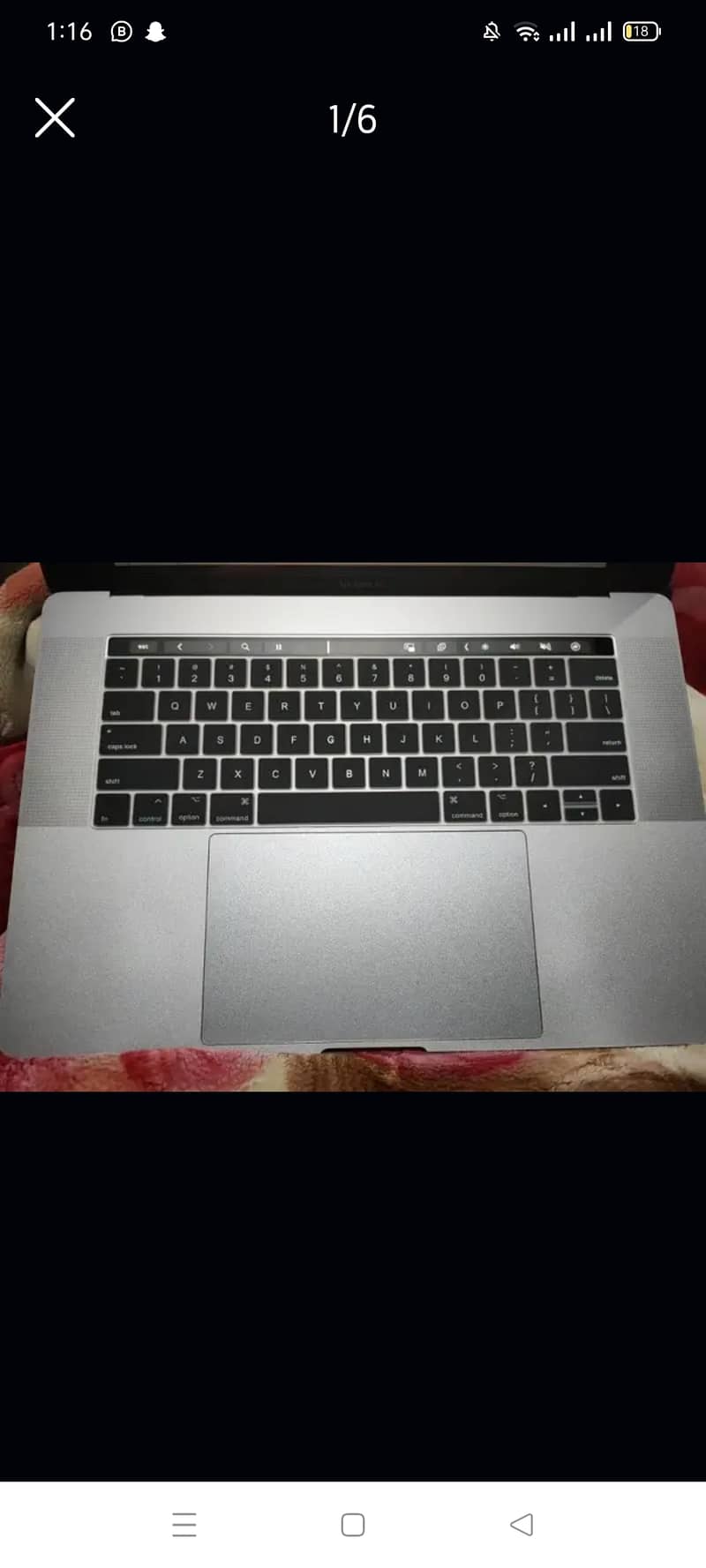 MacBook Pro 2019 Corei9 1