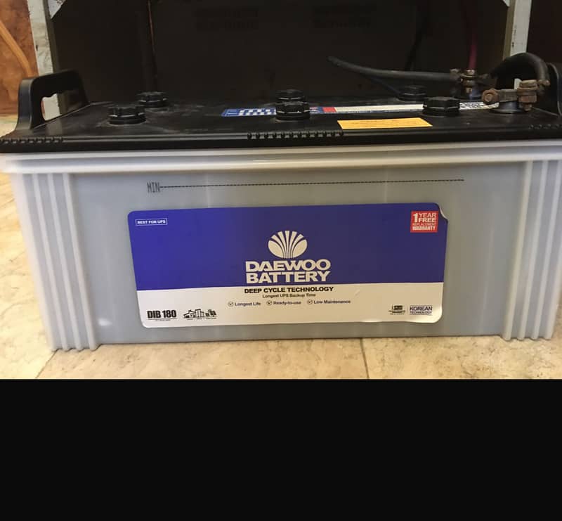 Daewoo UPS battery DIB180 0