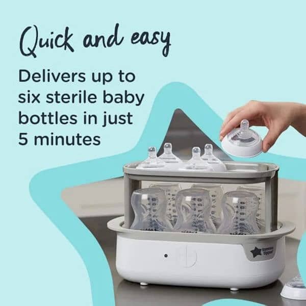 Tommee Tippee Electric Steam Steriliser 5