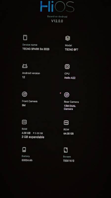 Tecno Spark GO 2023 Fresh Piece 4