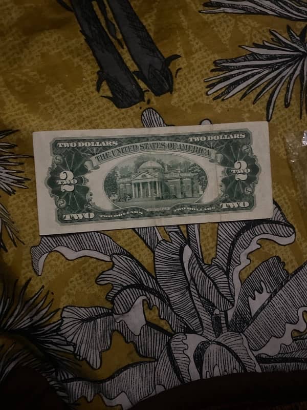 America rare 2$ dollar red stamp starnote series 1953 1