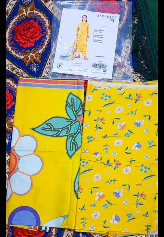 Lawn Khaddar Cotton Fabric Clothes 5