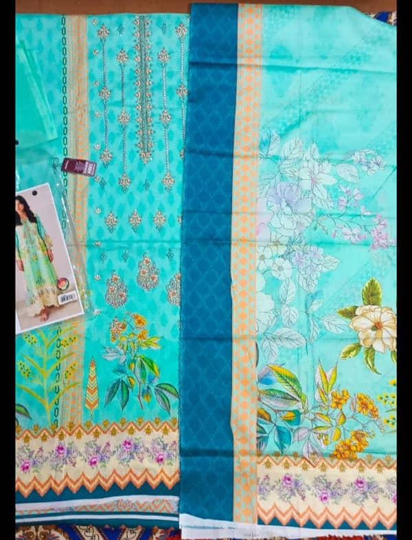 Lawn Khaddar Cotton Fabric Clothes 8