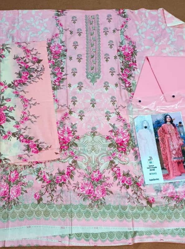 Lawn Khaddar Cotton Fabric Clothes 10