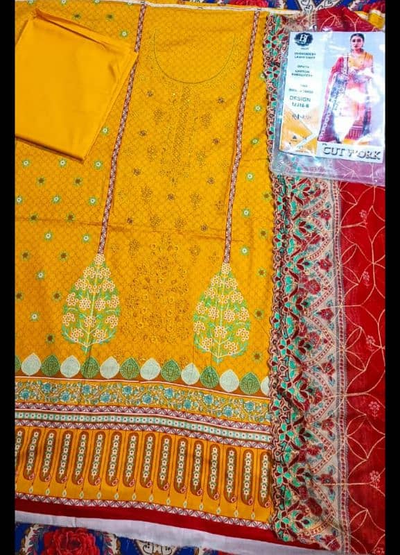 Lawn Khaddar Cotton Fabric Clothes 12