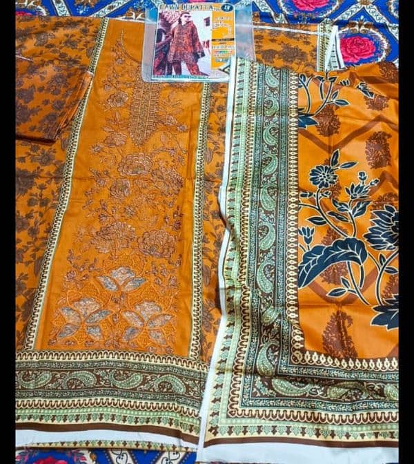 Lawn Khaddar Cotton Fabric Clothes 13