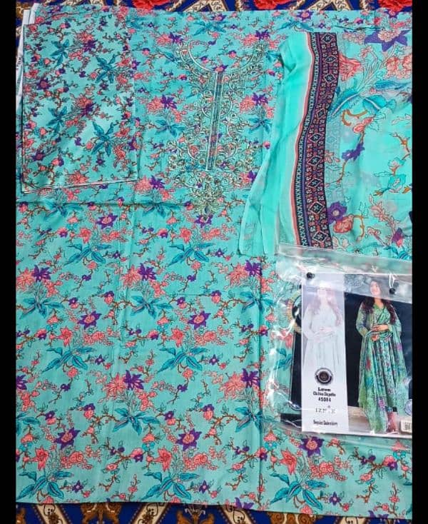 Lawn Khaddar Cotton Fabric Clothes 15