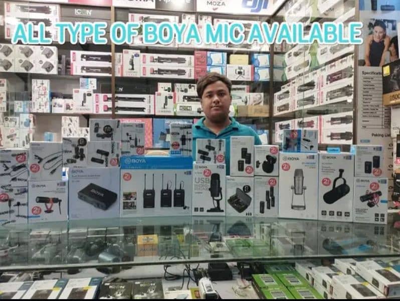 ALL YOU TYPE OF BOYA MIC AVAILABLE 0